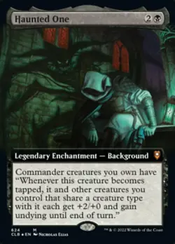 MTG Haunted One - Extended Art, NM-Mint, English Commander Legends: Battle for B - Image 1