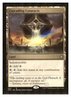 MTG - #202 Cascading Cataracts - Commander: Dominaria United - Image 1