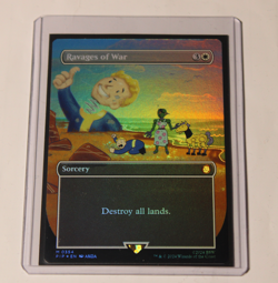 Ravages Of War - Borderless foil - 354 MTG Fallout - Image 1
