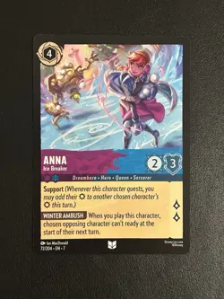 Anna - Ice Breaker 72/204 Archazia's Island Regular - Disney Lorcana - Image 1