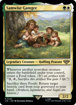 Samwise Gamgee - LTR #222 | NORMAL | NM | MTG - Image 1