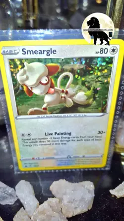 Pokemon Smeargle Holo Promo Card 13/15 – McDonald’s 2022 Happy Meal – Colorless - Image 1
