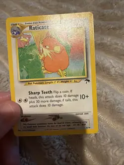 Raticate 6/18 Southern Islands Promo Pokemon Card - Image 3