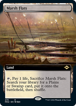 Marsh Flats (MH2 476) Lightly Played - MTG single - Image 1
