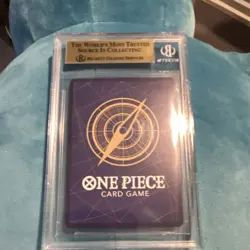 Bandai One Piece Card Game Shirahoshi EB01-057 Special Alt Art Foil Eng BGS 10 - Image 2