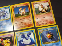 LOT of 8 Pokemon Base Set Pokemon TCG Cards RARE - Image 4