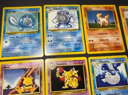 LOT of 8 Pokemon Base Set Pokemon TCG Cards RARE - Image 5