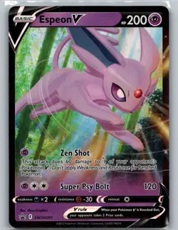 Espeon V - Holo Promo SWSH: Sword & Shield Promo Cards SWSH201 NM - Image 1