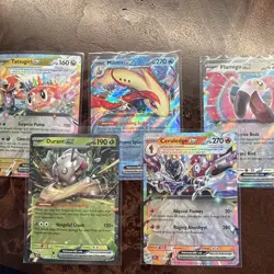 Lot Of 5 Surging Sparks Ssp NM Holo Ex Cards Mint Pokemon Double Rares - Image 1