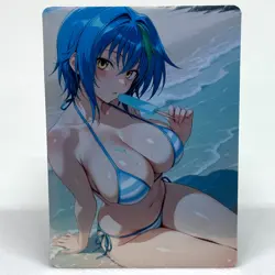 High School DxD Xenovia Quarta Goddess Anime Waifu ACG Foil Card - Image 1