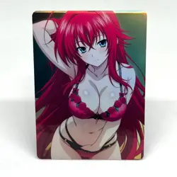 High School DxD Rias Gremory Goddess Anime Waifu ACG Foil Card - Image 1