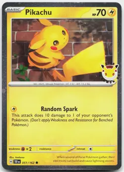 Pikachu (Pokemon Day 2026) 051/162 Holo Miscellaneous Cards & Products NM - Image 1