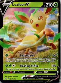 Leafeon V Promo SWSH: Sword & Shield Promo Cards SWSH194 NM - Image 1