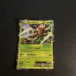 Pokemon Beedrill EX TCG Black Star Promo Holo Ultra Rare Card XY157 - Image 1