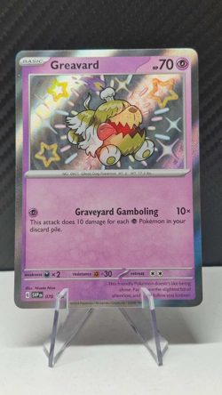 Greavard SVP070 Black Star Promo Scarlet & Violet Holo Pokemon Card - Image 1