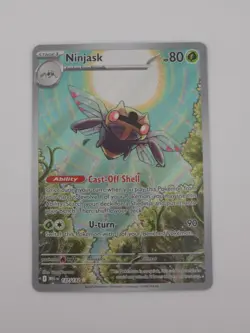 Ninjask 137/132 Illustration Rare Mega Evolution Pokemon Near Mint - Image 1