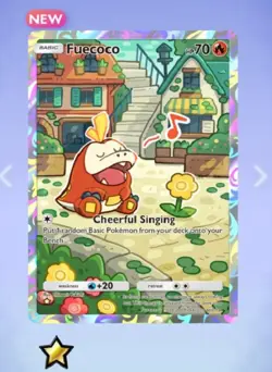Pokemon TCG Pocket - Fuecoco ⭐ Paldea Wonders - English - Image 1