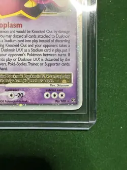 Dusknoir LV.X Stormfront 96/100 Holo Pokemon LV X 2008 - Image 4