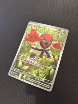 Pokemon TCG Throh Black Bolt Illustration Rare Card 128/086 - Pack Fresh - Image 2