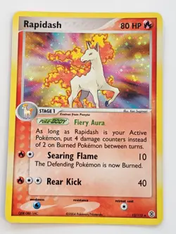 Pokemon Rapidash Holo FireRed & LeafGreen 13/112 LP - Image 1