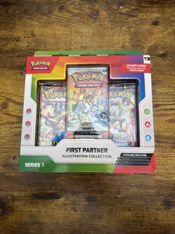 Pokemon First Partner Series 1 Illustration Collection In Hand New Sealed - Image 1
