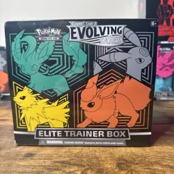 Pokemon Evolving Skies ETB Elite Trainer Box Brand New Factory Sealed! Eevee - Image 1
