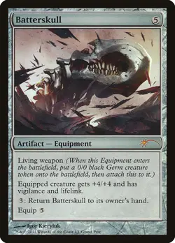 Batterskull (PGPX 1) Lightly Played Foil - MTG single - Image 1