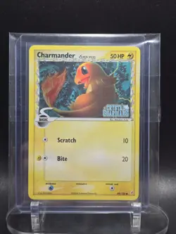 Pokemon TCG Charmander Delta Crystal Guardians 49/100 Reverse Holo English - Image 1