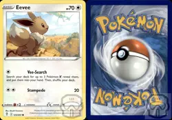Eevee 125/203 C Evolving Skies Pokemon NM/M - Image 2