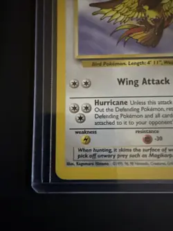 Wizards Pidgeot 24/64 Base Set Regular Rare Stage 2 80 HP Pokemon TCG - Image 3
