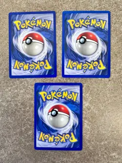 Pokemon Pikachu Red Cheeks 58/102 Shadowless x3 - Base Set 1999 - NM! - Image 2