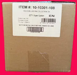 Pokemon Mega Evolution Ascended Heroes Deluxe Pin Collection Case sealed ME2.5 - Image 1