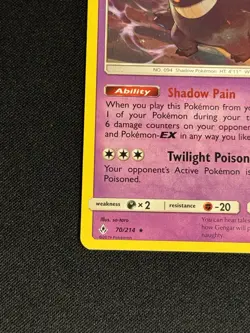 Pokemon Gengar 70/214 Unbroken Bonds Rare - NON HOLO NM - Image 5