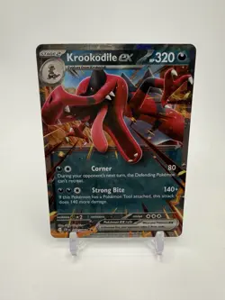 Krookodile ex 55/86 Double Rare Pokemon Chaos Rising ME04 NM - Image 1