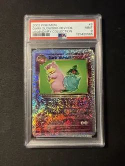 2002 Pokemon Legendary Collection Dark Slowbro Reverse Foil 8/110 Psa9 - Image 1