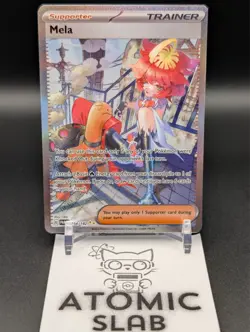 Pokemon TCG Mela 254/182 SV04: Paradox Rift Special Illustration Holo Rare MINT - Image 1