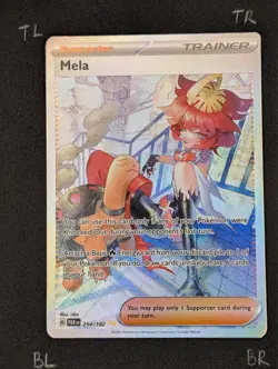 Pokemon TCG Mela 254/182 SV04: Paradox Rift Special Illustration Holo Rare MINT - Image 3