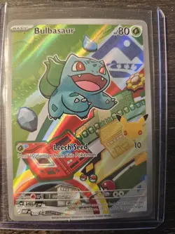 Pokemon-First Partner Illustration Series 1 Bulbsaur, Charmander,Squirtle - Image 4