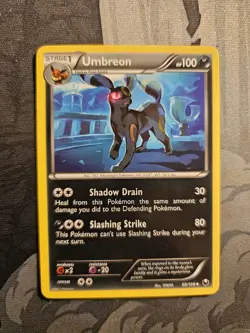 Umbreon - 60/108 Dark Explorers Regular Uncommon - LP - POKEMON TCG - Image 1