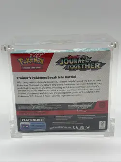 Pokemon Journey Together Booster Box Sealed New with Acrylic Case - Image 2
