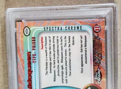 NIDOQUEEN SPECTRA 2000 TOPPS CHROME #31 POKEMON T.V. ANIMATION PSA 8 NM-MT - Image 4