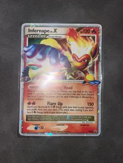 2007 Pokemon Diamond & Pearl Promos (PR) Infernape Lv.X #DP10 - Image 1