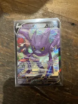 Pokemon TCG Crobat V Lost Origin Trainer Gallery TG20/TG30 Holo Ultra Rare - Image 1