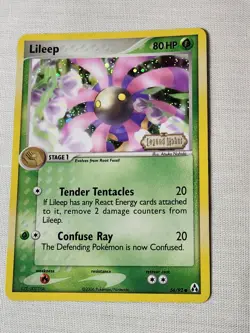 NM Lileep - Reverse Holo 56 Legend Maker Pokemon TCG - Image 3