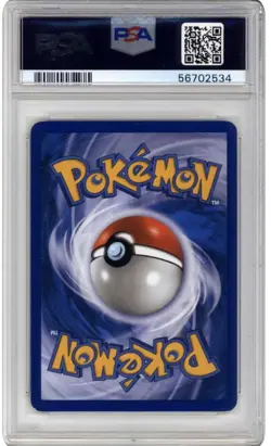 2006 POKEMON EX HOLON PHANTOMS #13 OMASTAR-REVERSE FOIL PSA 8 - Image 2
