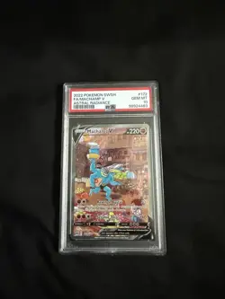 2022 Pokemon SWSH Astral Radiance #172 FULL ART Machamp V PSA 10 Low Pop - Image 1