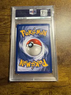 Pokemon TCG Mewtwo Base Set Holo Rare 10/102 PSA 8 - Image 2