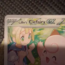 Pokemon Lillie's Clefairy EX 184/159 Sv09 Journey Together Holo Special Rare 20… - Image 5