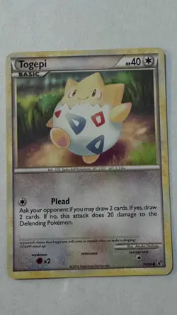 Togepi - HeartGold SoulSilver Undaunted - 70/90 - Pokemon Card - 2010 - NM - Image 1