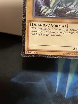 Blue-Eyes White Dragon - OP28-EN001 - Ultimate Rare - LP - Image 2